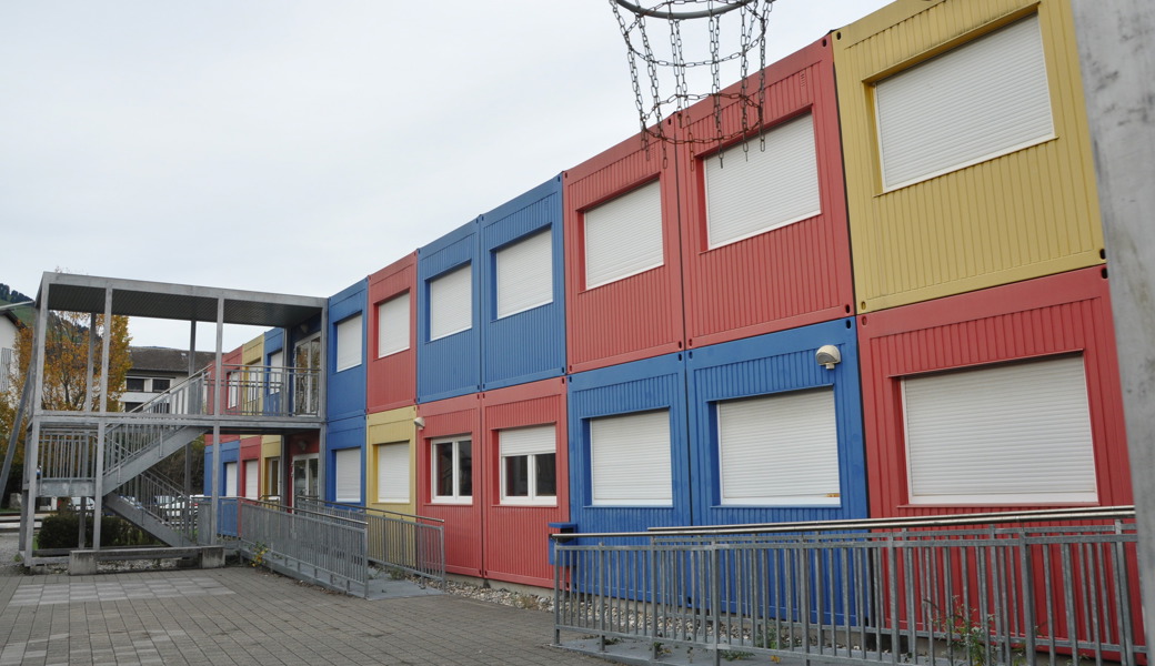 Das Schulhaus Aeuli kommt in einer bereits bestehenden Infrastruktur unter. Diese war schon einmal ein Schulstandort.