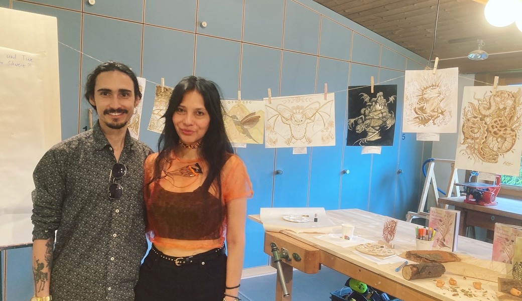 Kolumbianische Gäste bereichern Werkschau der Bildschule