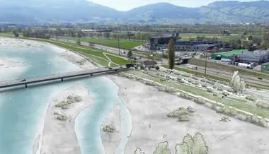 Rhesi ist im Frühling 2026 bewilligungsreif – das Rheinbauprojekt sieht neu 13 Aufenthaltsräume für die Bevölkerung am Rhein vor