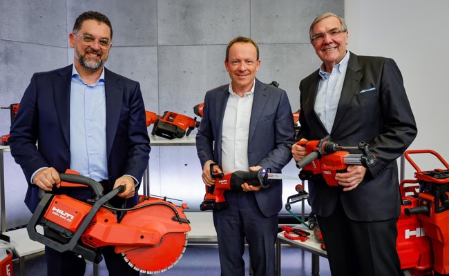 Glänzender Zahlenkranz: Hilti erzielt das beste Resultat in der Firmengeschichte