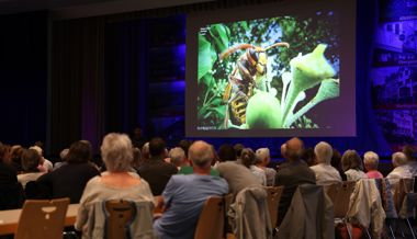 Roman Willi sprach über die oft unbemerkte Tierwelt vor der Linse