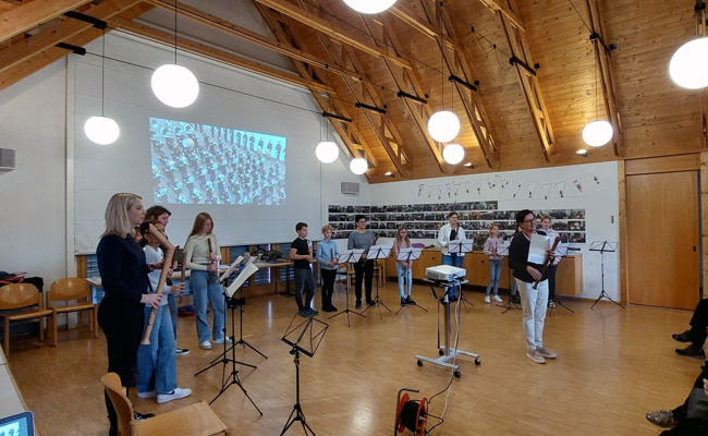 Flötenmusik, statt Turnübungen: Wenn nicht nur Sport zählt