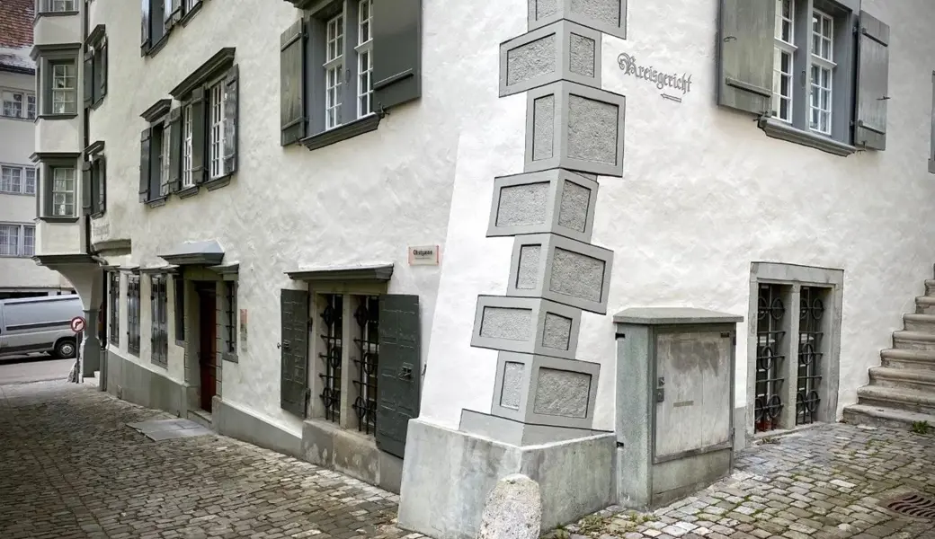 Das Kreisgericht Toggenburg in Lichtensteig.