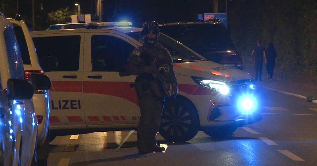 Major police operation after panic at school festival in Goldach