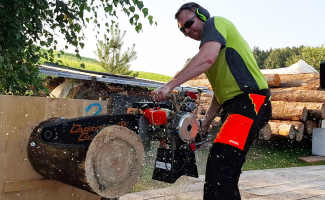 Wilde Kombination: Das Churfirstenfest verbindet Trailrunning mit Timbersports