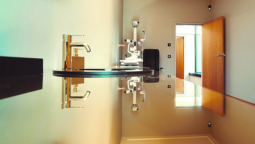 Für die Patienten stehen sieben Behandlungsräume bereit.