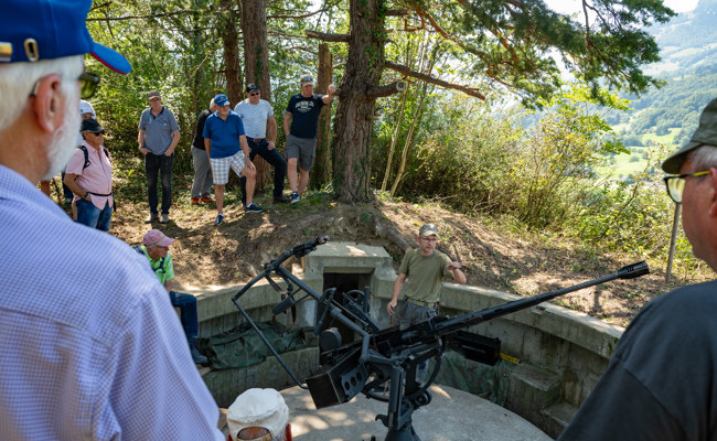 Lebendiger Geschichtsunterricht auf der Festung Magletsch