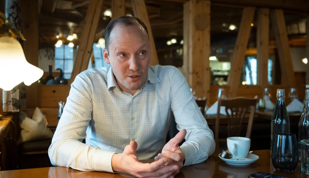 Michael Müller leitete bis April 2025 das Hotel Hirschen in Wildhaus.