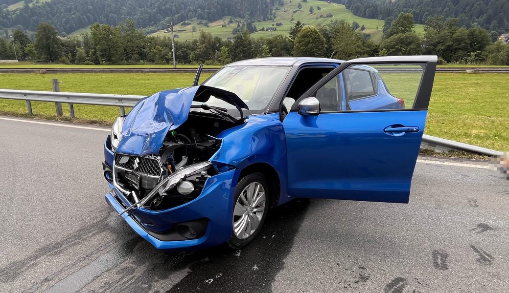 Beim Unfall wurde eine 79-jährige Frau verletzt.