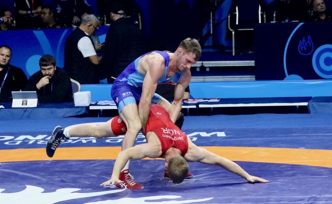 Andreas Vetsch im Achtelfinal out: WM-Top-Ten verpasst