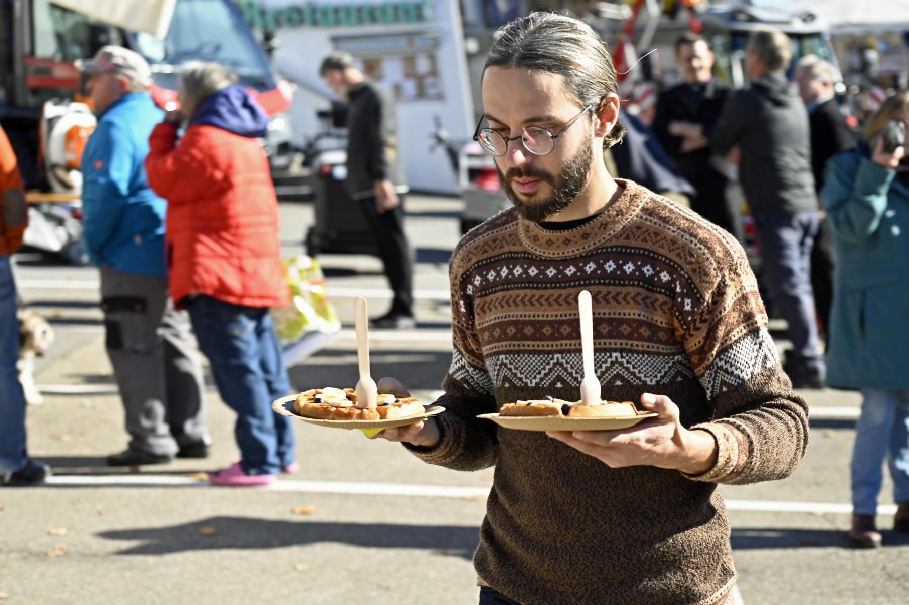Herbst zeigte sich zum «Schwiimarkt» von seiner besten Seite