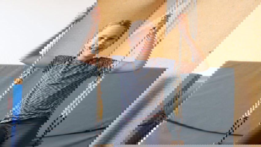  Trapez-Künstlerin Eve Sofia Gutschmidt freut sich am meisten darauf, dass die Nummer nicht nur einstudiert, sondern auch in einer Vorstellung gezeigt werden. 