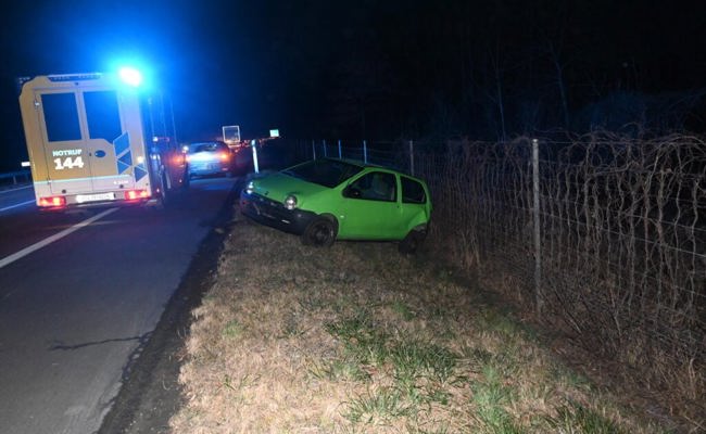 Alkoholisierter, 37-jähriger Mann kollidierte auf der Autobahn mit einem anderen Fahrzeug