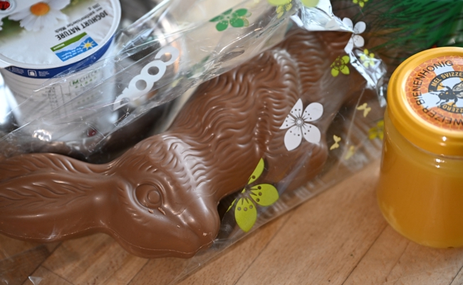Kinderkram: Osterschoggi-Gesichtsmaske