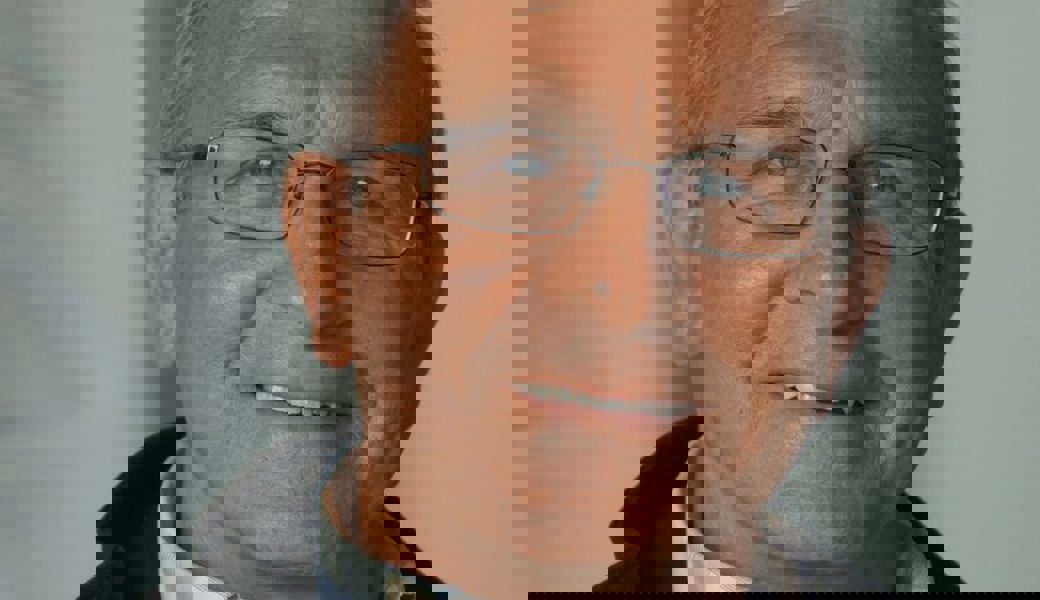  Werner Schöb geniesst seine Pension. 