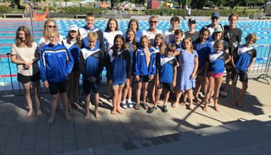 Siege, Rekorde und eine Limite erfüllt: Schwimmnachwuchs auf Erfolgskurs