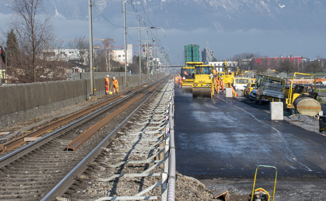 Doppelspurausbau: Keine Züge zwischen Buchs und Sargans