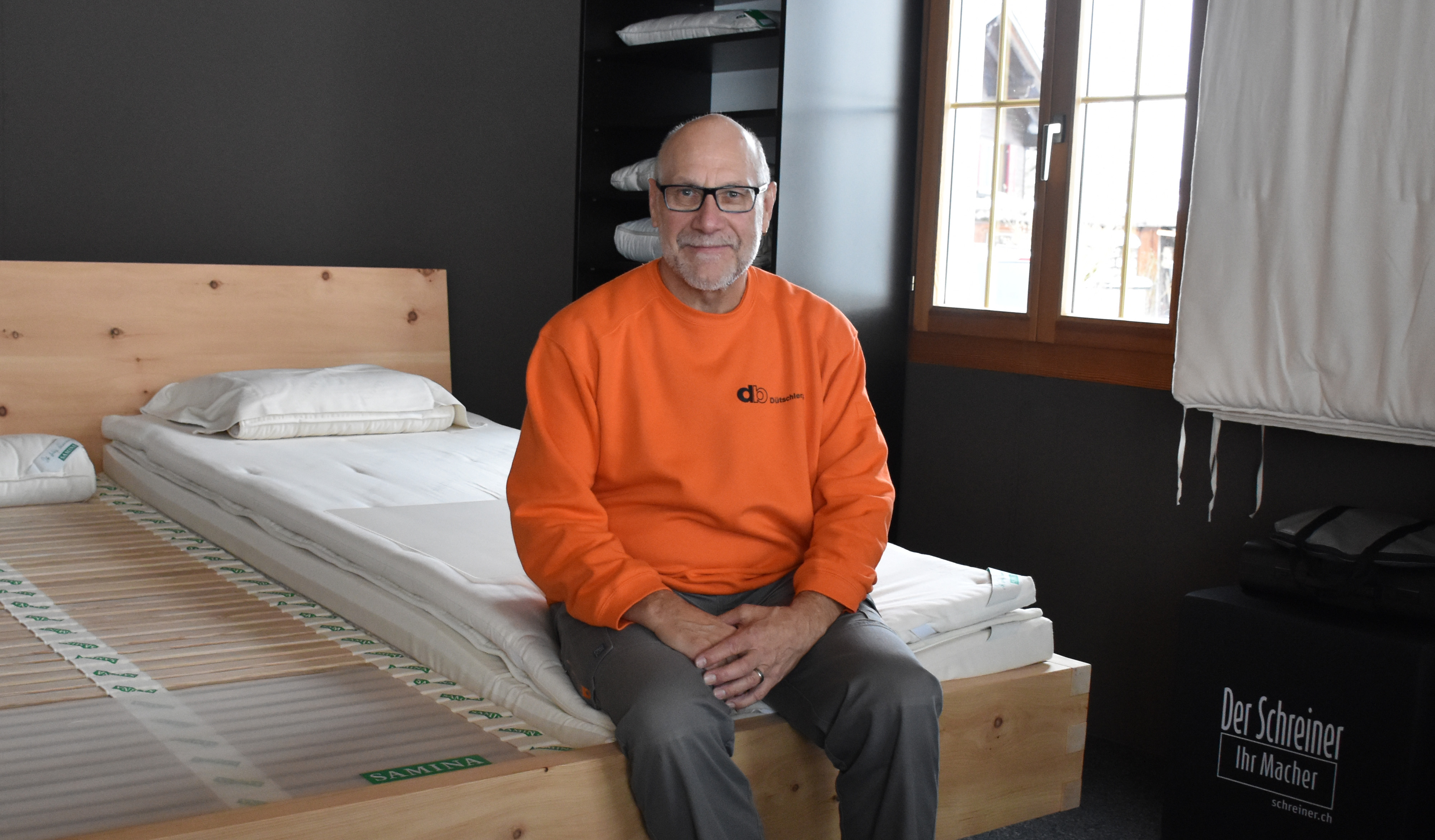 Nach 35 Jahren bei der Schreinerei Dütschler in Pension