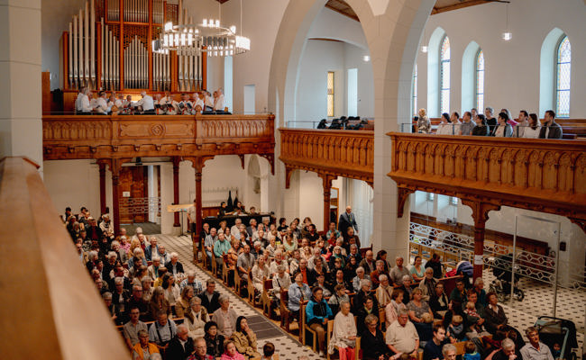 Ein grosses Fest für einen grossartigen Bau