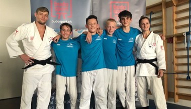 Lernen von Judo-Profis mit internationaler Erfahrung