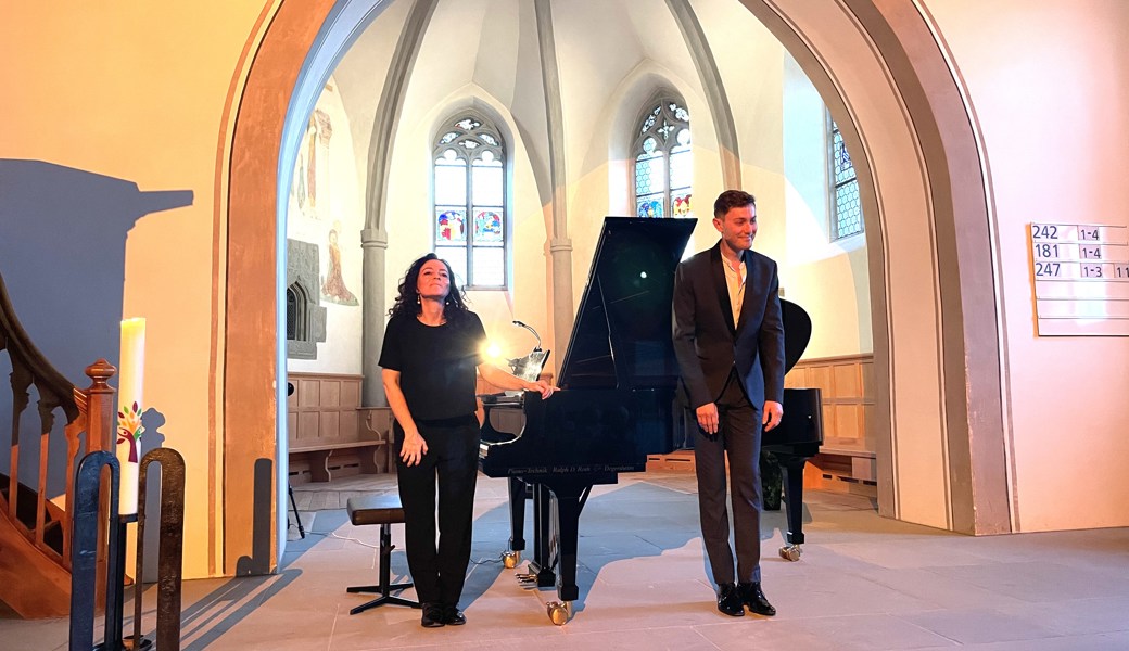 Äneas Humm und Judith Polgar packten die Zuhörerinnen und Zuhörer mit ihrer Virtuosität. 