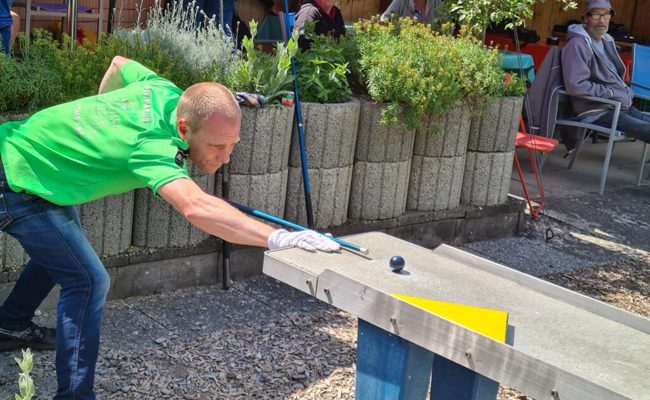 Chancenlos im Medaillenkampf: Die Pit-Pat-Cracks kamen nicht auf Touren