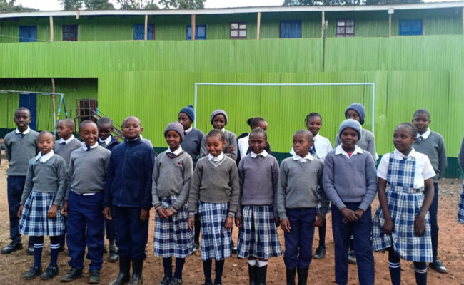 Die neue Schule ist fertiggestellt - das Schuljahr beginnt Januar 2023