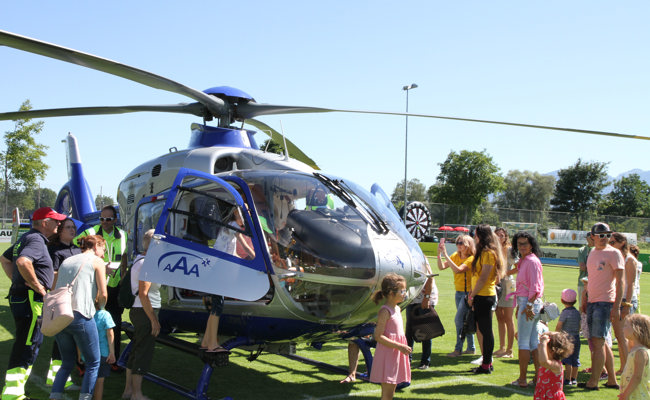 Stadt bewilligt's nicht: Buchser Samstig ohne Rettungshelikopter