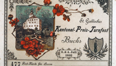 Von Schnelllauf bis Ringen und Schwingen: 1892 fand in Buchs ein Kantonalturnfest statt