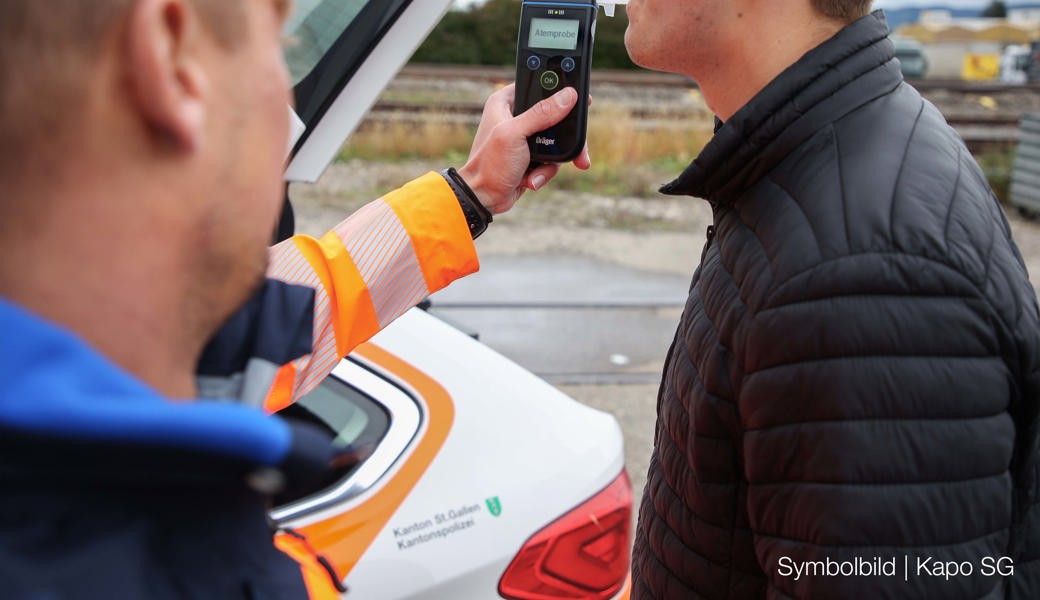 Zu viel intus: 76-Jähriger war fahrunfähig unterwegs.