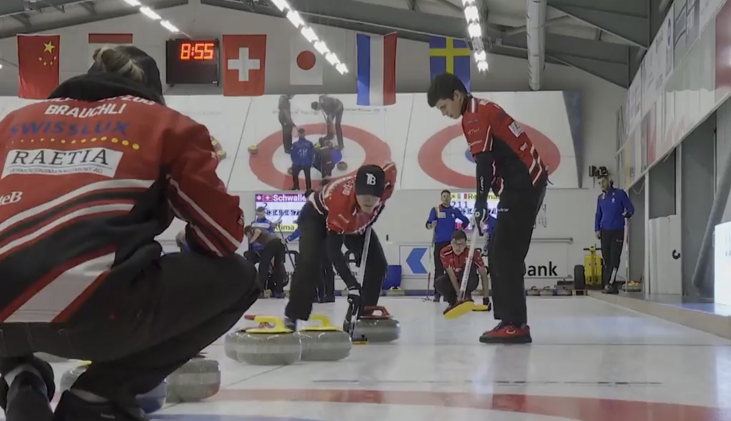 Das Team von Skip Brauchli setzte sich im internationalen Vergleich gut in Szene.