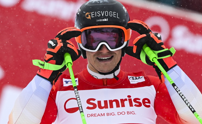 Vollgas am Lauberhorn: Josua Mettler glückt erstes Training