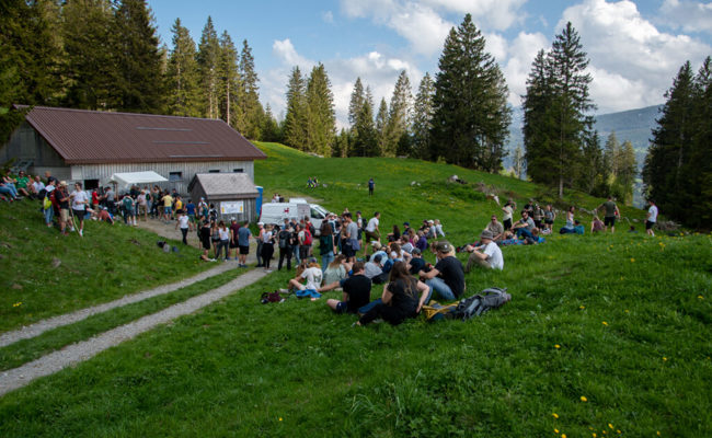 270 Bier- und Wanderfans wurden von der herrlichen Bergwelt angelockt