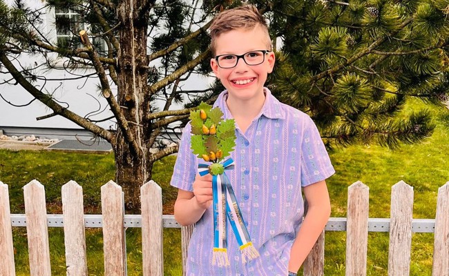 Gut gekämpft: Lukas Sprecher sicherte sich einen Zweig