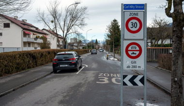 Quartierstrassen: Autofahrer halten sich grossteils an Tempo 30