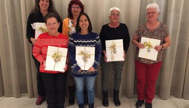 Langjährige Helferinnen beim Adventsessen der regionalen Pro Senectute geehrt