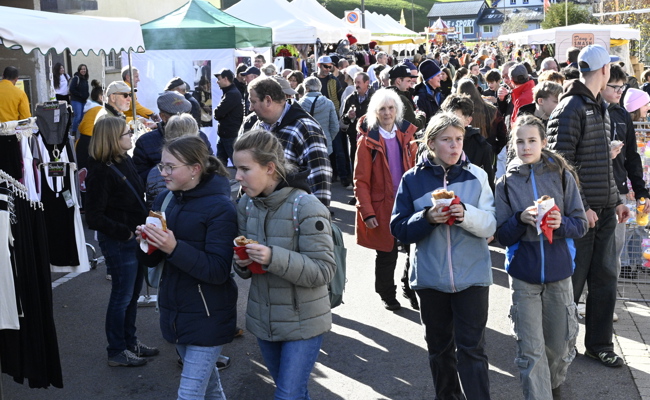 Ein Martinisömmerli zum Jahrmarkt: Impressionen vom Katharinamarkt