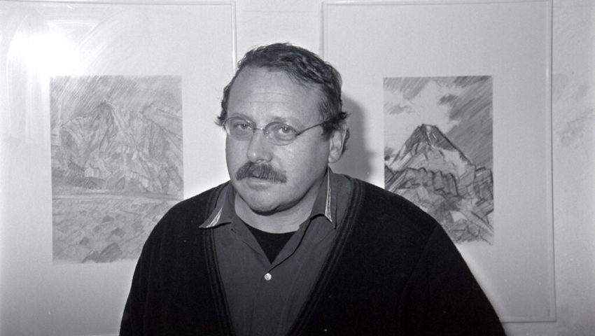  Berge als häufiges Motiv: Ausstellung in der Städtligalerie im Jahr 1991. 