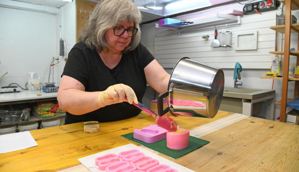 Vom Chemielabor zur Seifenküche: Sandra Engler produziert Naturseifen ohne Zusatzstoffe