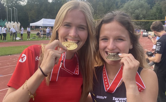 Persönliche Bestzeit und eine SM-Medaille für Emilia Schwarz
