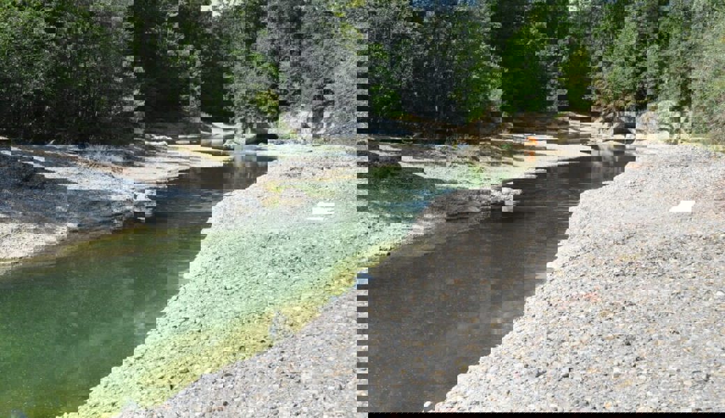  Ein Blick auf die Thur bei Bazenheid. 