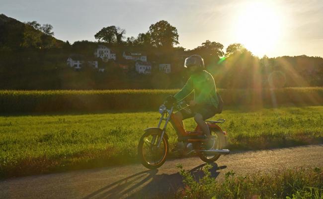 Ein Töffli mit 121 km/h: das muss der Rekord sein!