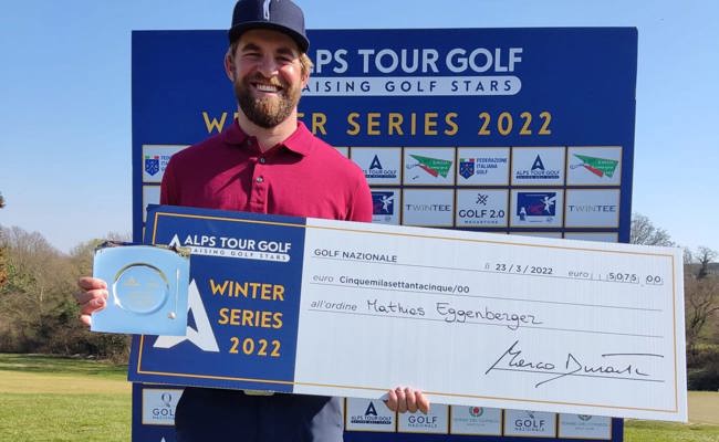 Sieg in Rom als Höhepunkt: Mathias Eggenberger hat 2022 Golfgeschichte geschrieben