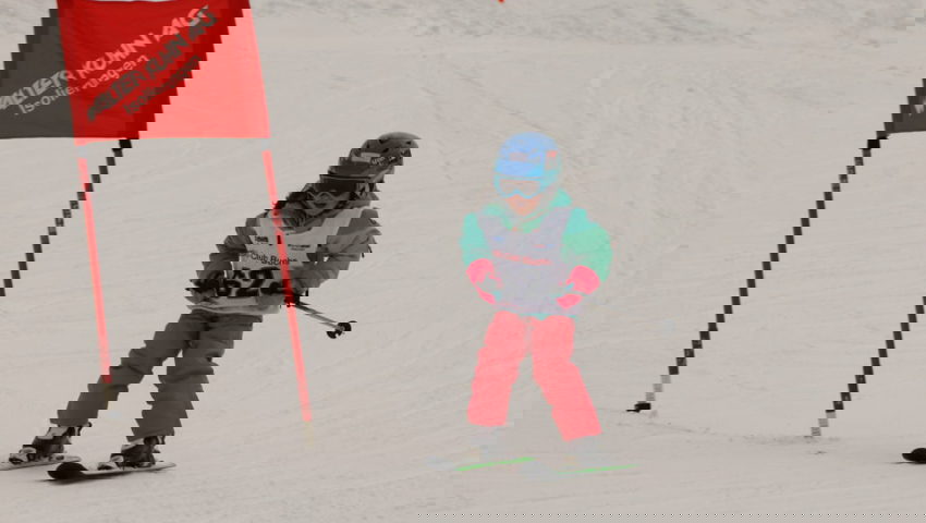  Flavia Wick in voller Fahrt. 