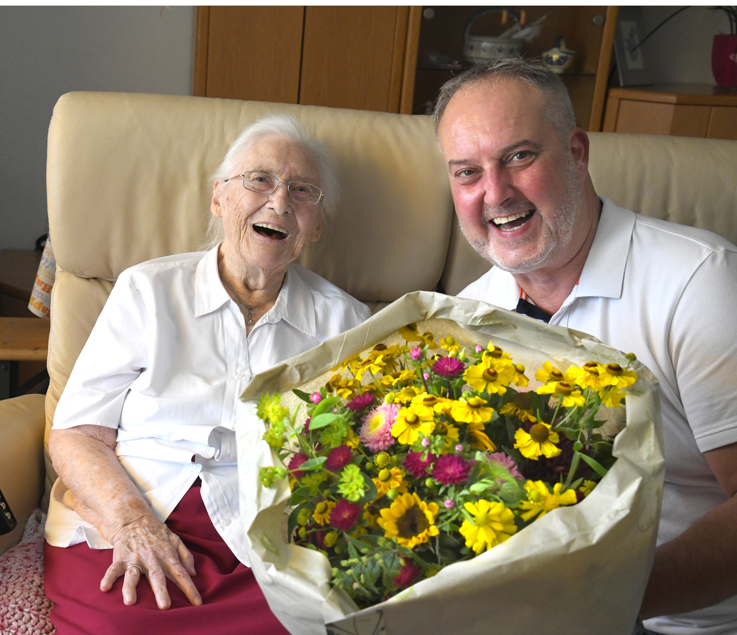 Mit viel Humor den 100. gefeiert