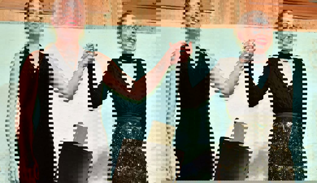  Ein Abend auf höchstem Niveau: Lisa Maria Schachtschneider (links) aus Oberriet und Judith Dürr aus Gams.