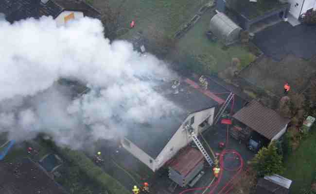 Der Hausbrand am Reiherweg forderte ein Todesopfer: 81-jährige Frau verstorben