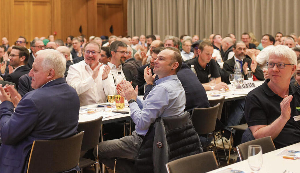 Die über 230 Gäste im Schaaner Saal lauschten den Ausführungen.