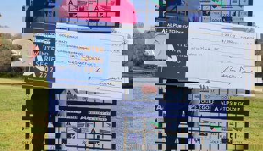 Golfer Mathias Eggenberger gewinnt erstmals Turnier auf der Alps Tour