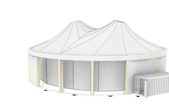 «Es ist Zeit, grösser zu denken»: Ein ganzjähriger Zeltainer soll die Zukunft des Theaters sichern